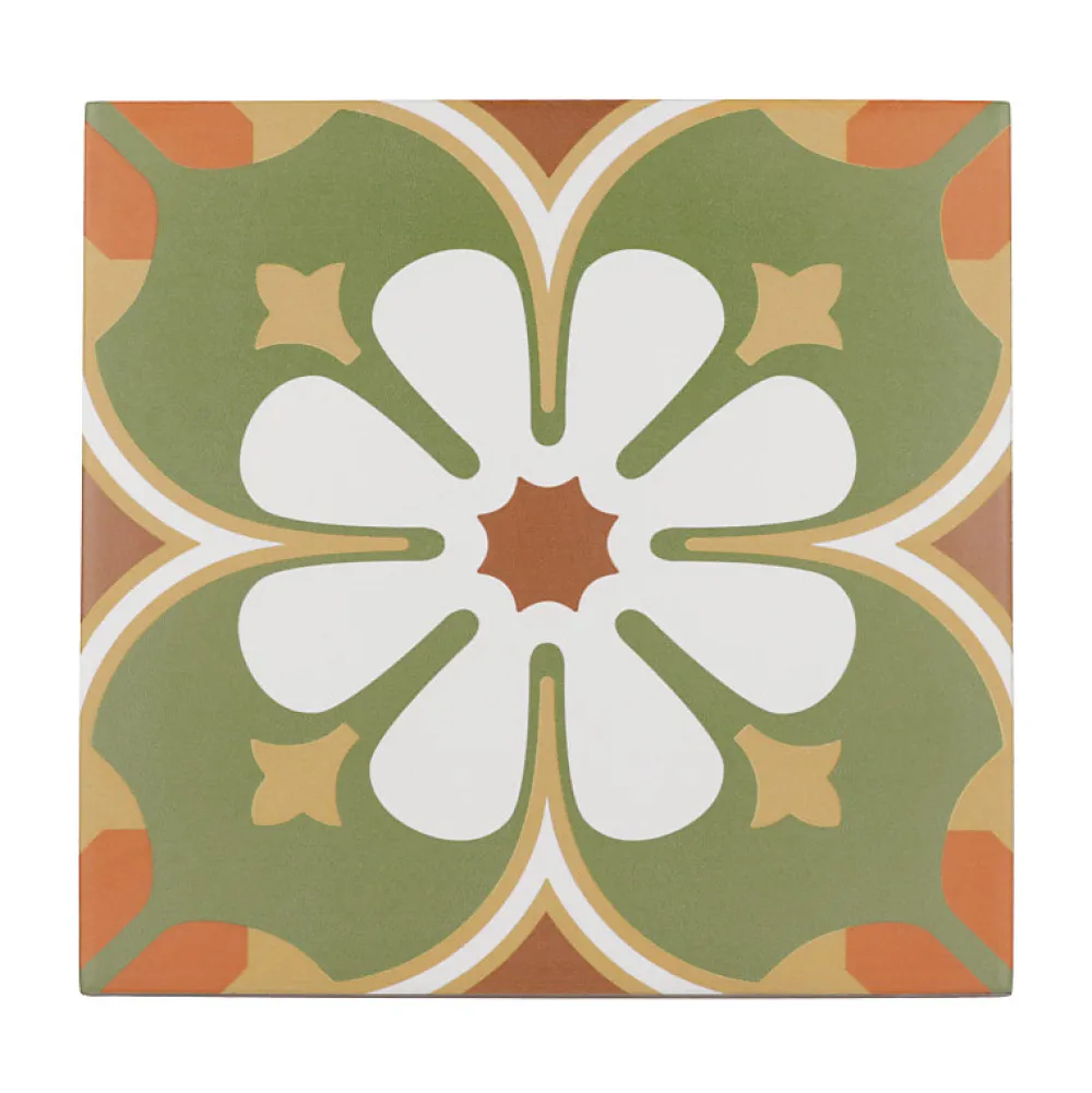 Aelle Carrelage Carrelage Sol Effet Carreaux De Ciment|Carrelage Sol Pour Cuisine<Carrelage sol / mur effet ciment à motif 20x20 cm RIVOLI - PARIS