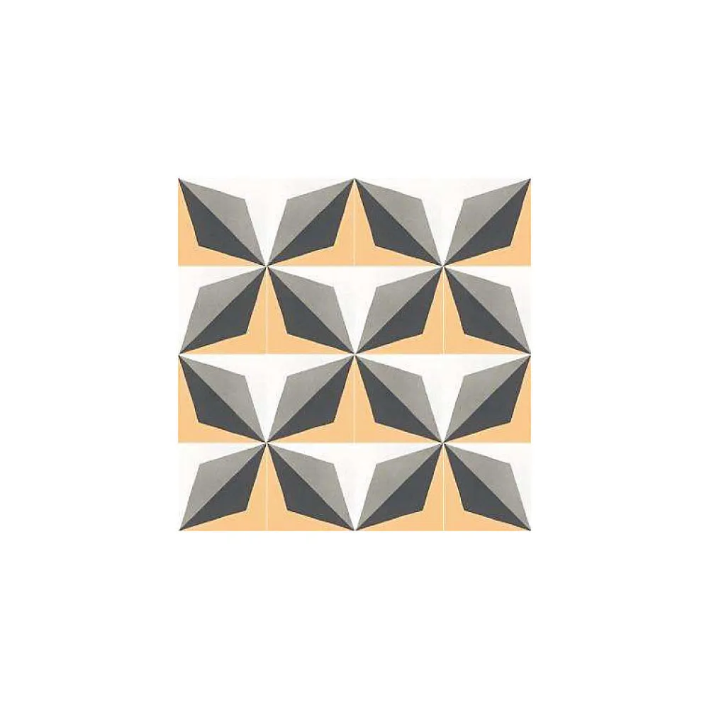 Eiffel art construction Carrelage Sol Effet Carreaux De Ciment|Carrelage Sol Pour Cuisine<Carrelage sol / mur effet ciment 20x20 cm CAPRICE DECO WAVE COLOURS (vendu par boite de 1m2)