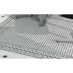 Aelle Carrelage Carrelage sol / mur effet ciment motif feutré 20x20 cm VODEVIL BELLARIA 2 BORDURE- Carrelage Sol Effet Carreaux De Ciment