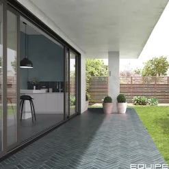 Aelle Carrelage Carrelage Sol Uni|Carrelage Sol Pour Salle De Bains<carrelage sol / mur effet zellige bejmat bleu 6x24,6 cm mate ARGILE GLACIER