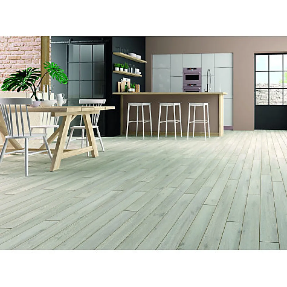 Eiffel art construction Carrelage sol / mur effet bois design chevron 60x120 cm ARTWOOD CHEVRON WHITE(vendu par boite de 1.44m2)- Carrelage Sol Pour Cuisine|Carrelage Sol Effet Bois