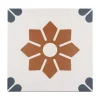 Aelle Carrelage Carrelage Sol Effet Carreaux De Ciment<Carrelage sol / mur effet ciment à motif 20x20 cm RIVOLI - FIORE