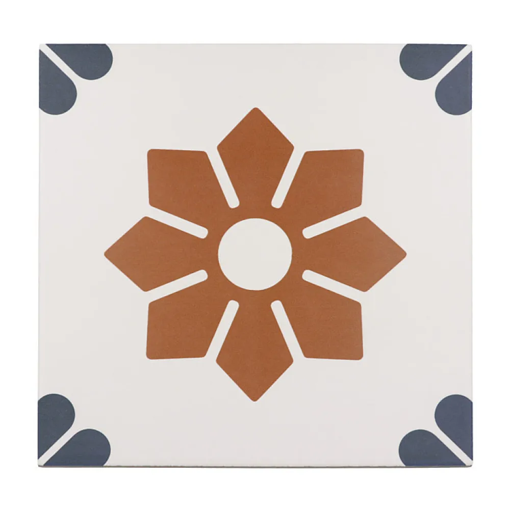 Aelle Carrelage Carrelage Sol Effet Carreaux De Ciment<Carrelage sol / mur effet ciment à motif 20x20 cm RIVOLI - FIORE