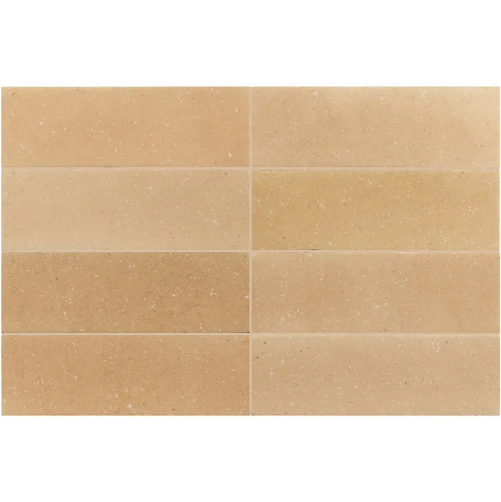 Aelle Carrelage Carrelage sol / mur effet zellige bejmat marocain 5X15 cm beige mate FANGO NATURAL- Carrelage Sol Uni