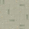Eiffel art construction Carrelage sol / mur effet terrazzo 20x20 cm Croccante Eclair Menta - Patchwork (vendu par boite de 1m2)- Carrelage Sol Effet Terrazzo|Carrelage Sol Pour Cuisine