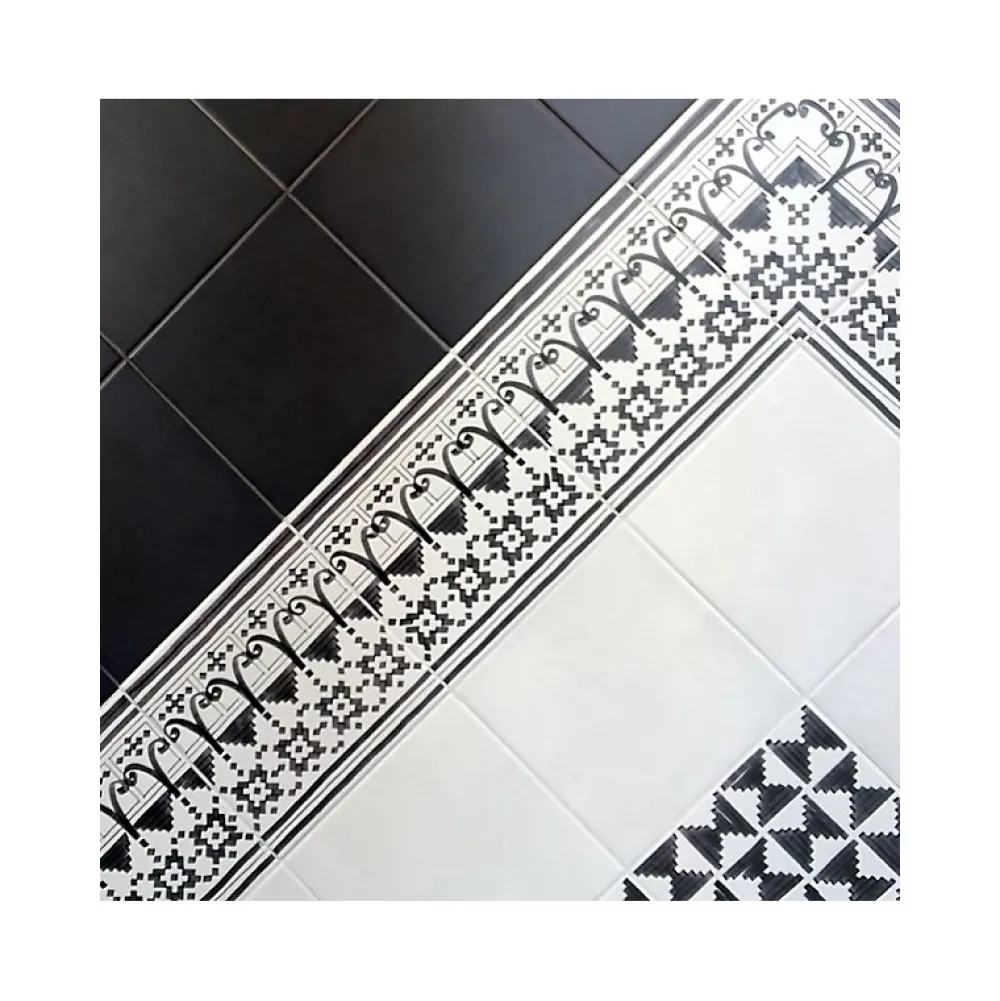 Aelle Carrelage Carrelage Sol Pour Cuisine|Carrelage Sol Effet Carreaux De Ciment<Carrelage sol / mur effet ciment mmotif feutré 20x20 cm VODEVIL BELLARIA 3 ANGLE