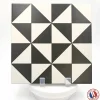 Aelle Carrelage Carrelage Sol Effet Carreaux De Ciment<Carrelage sol / mur effet ciment motif géométrique 20x20 cm 1900 TERRADES