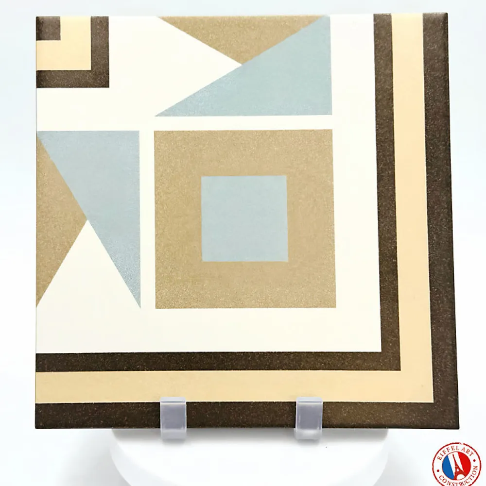 Aelle Carrelage Carrelage sol / mur effet ciment 20x20 cm 1900 FLORENTINA 3 CORNER 20 x 20 cm Carrelage aspect carreaux de ciment- Carrelage Sol Effet Carreaux De Ciment