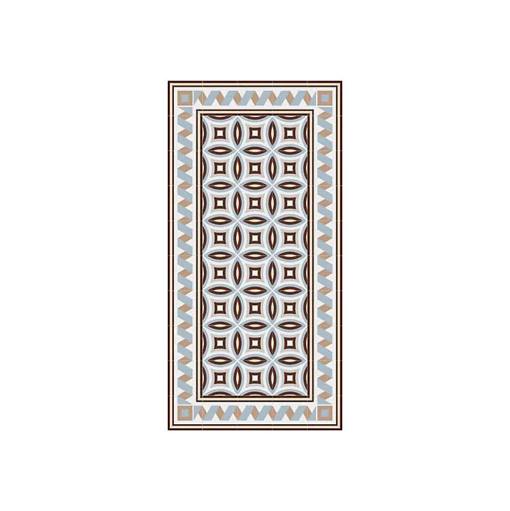 Aelle Carrelage Carrelage Sol Effet Carreaux De Ciment<Carrelage sol / mur effet ciment 20x20 cm 1900 DORDA 20 x 20 cm Carrelage aspect carreaux de ciment