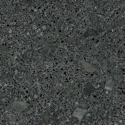 Eiffel art construction Carrelage Sol Effet Terrazzo<Carrelage sol / mur effet terrazzo noir 60x60 cm MISCELA R GRAFITO (vendu par boite de 1.44m2)