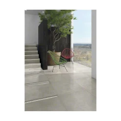 Aelle Carrelage Carrelage sol / mur effet béton gris 80x80 cm RIFT CEMENTO- Carrelage Sol Uni