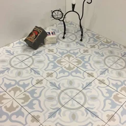 Aelle Carrelage Carrelage Sol Effet Carreaux De Ciment<Carrelage sol / mur effet ciment 20x20 cm SVENSKA JOLEJON