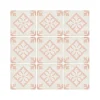 Aelle Carrelage Carrelage Sol Pour Cuisine|Carrelage Sol Effet Carreaux De Ciment<Carrelage sol / mur effet ciment motif rose 20x20 cm ART NOUVEAU PADUA PINK