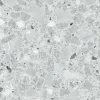 Aelle Carrelage Carrelage sol / mur effet terrazzo brillant 80x80 cm MONACO R GRIS PULIDO- Carrelage Sol Effet Pierre