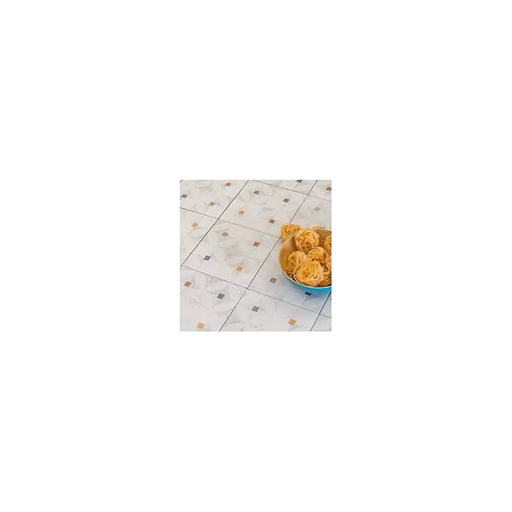 Eiffel art construction Carrelage sol / mur effet terrazzzo coloré à motif 20x20 cm STRACCIATELLA ZELTEN(vendu par boite 1m2)- Carrelage Sol Effet Terrazzo