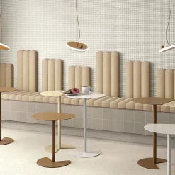 Eiffel art construction Carrelage sol / mur effet terrazzo grand format marron 80x80 cm MICRA R Umbra- Carrelage Sol Effet Terrazzo|Carrelage Sol Pour Cuisine
