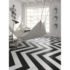 Aelle Carrelage Carrelage sol / mur effet bois noir 14.4x89.3 cm ARHUS NEGRO- Carrelage Sol Effet Bois