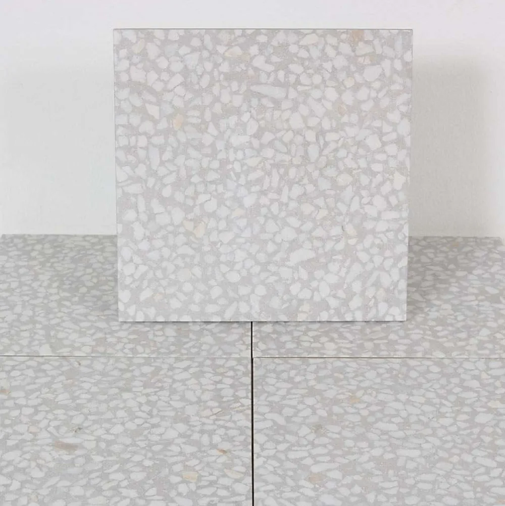 Aelle Carrelage Carrelage sol / mur effet ciment motif étoile 30x30 cm FARNESE AMALFI HUMO- Carrelage Sol Effet Pierre