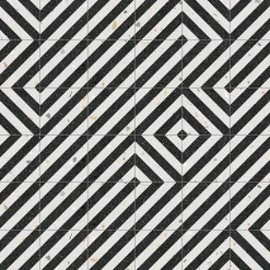 Eiffel art construction Carrelage sol / mur effet terrazzo 20x20 cm Croccante Pastiera Grafito(vendu par boite de 1m2)- Carrelage Sol Effet Terrazzo