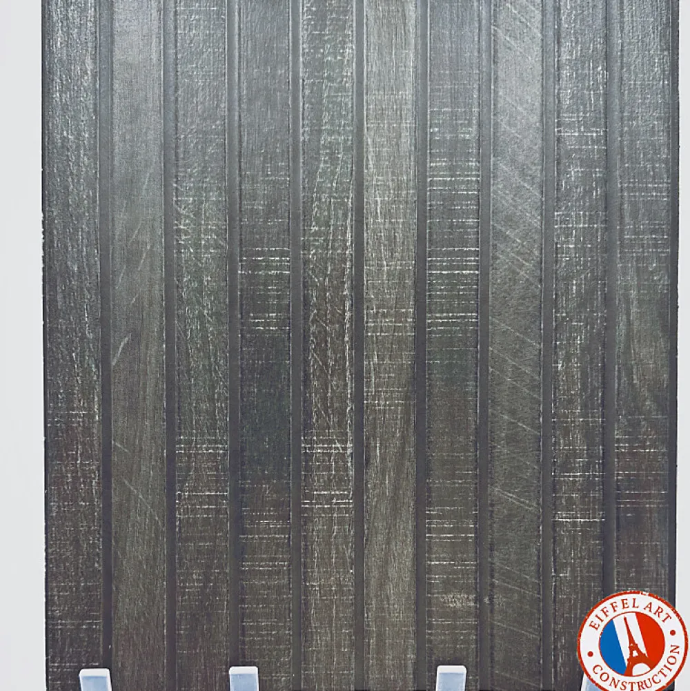Aelle Carrelage Carrelage sol / mur effet bois bambou à relief 60x120 cm ARTWOOD RIBBON BLACK- Carrelage Sol Pour Cuisine|Carrelage Sol Pour Pièce À Vivre