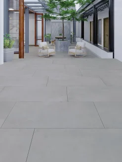 Limcaro Carrelage Sol Pour Salle De Bains|Carrelage Sol Effet Béton<Carrelage sol / mur effet béton gris EPOCH SILVER l.60 x L.120 cm Mat