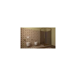Eiffel art construction Carrelage sol / mur effet ciment motif étoile 20x20 cm TERRA STELLA- Carrelage Sol Uni