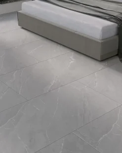 Limcaro Carrelage Sol Pour Salle De Bains|Carrelage Sol Effet Marbre<Carrelage sol / mur effet marbre gris LAGOM GREY l.60 x L.120 cm Mat