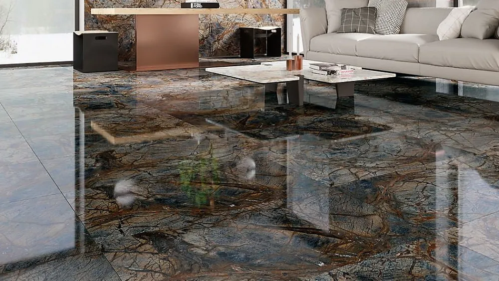 Limcaro Carrelage Sol Effet Marbre|Carrelage Sol Pour Pièce À Vivre<Carrelage sol / mur effet marbre ESPINA l.60 x L.120 cm Brillant