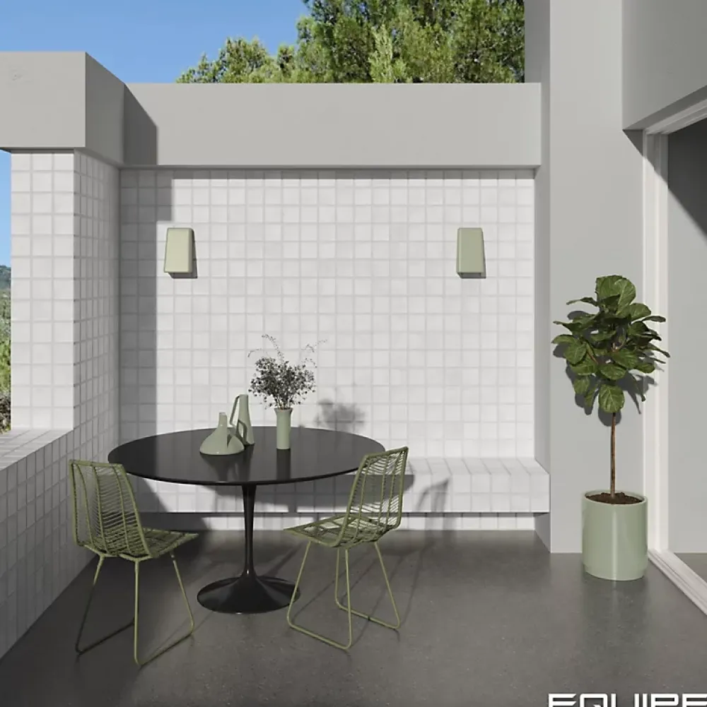 Aelle Carrelage Carrelage Sol Uni|Carrelage Sol Pour Wc<carrelage sol / mur effet zellige bejmat 10x10 cm blanc gris mate ARGILE ICE