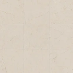Aelle Carrelage Carrelage sol / mur effet terrazzo beige 80x80 cm CREAM R DUNE- Carrelage Sol Effet Pierre