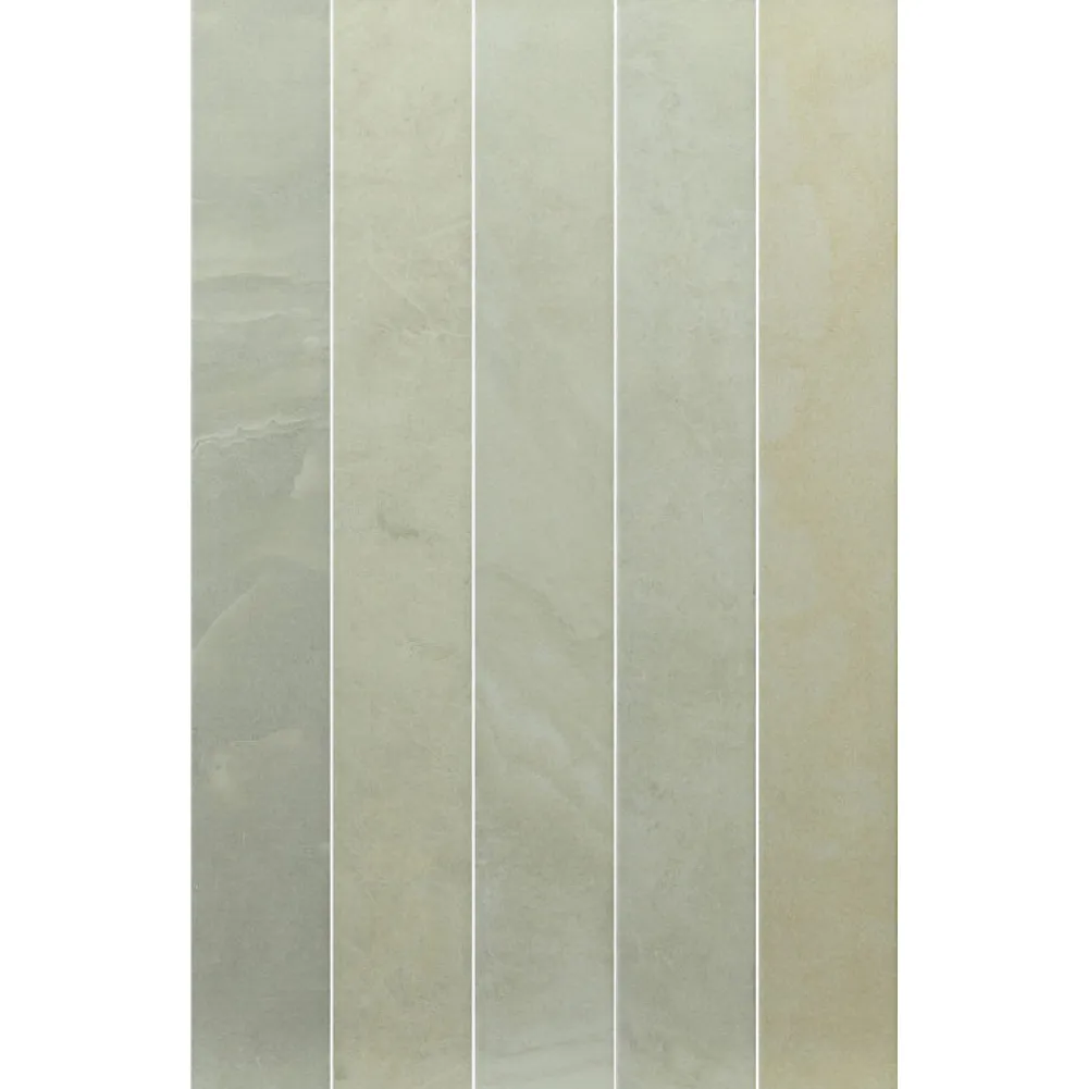 Aelle Carrelage carrelage sol / mur effet marbre vert 7,5x60 cm - MARMONIS MATCHA- Carrelage Sol Effet Marbre