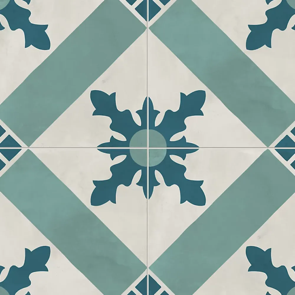 Aelle Carrelage Carrelage Sol Effet Carreaux De Ciment<Carrelage sol / mur effet ciment vieilli 20x20 cm TERRA ART CARDINALE O.C