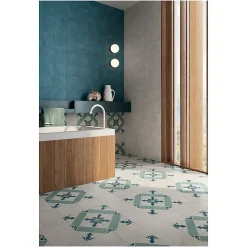 Aelle Carrelage Carrelage Sol Effet Carreaux De Ciment<Carrelage sol / mur effet ciment vieilli 20x20 cm TERRA ART CARDINALE O.C