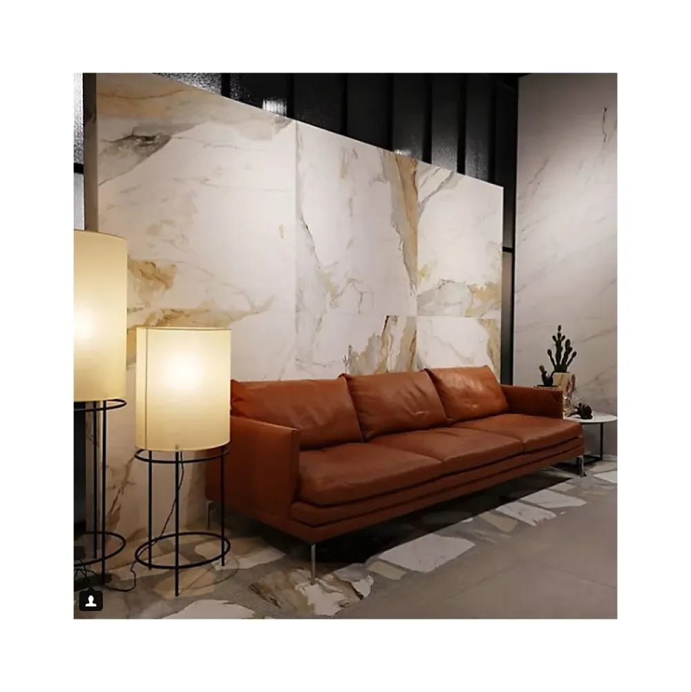 Aelle Carrelage Carrelage sol / mur effet marbre 60x120 cm NIKOI KIRUNA- Carrelage Sol Effet Marbre