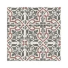 Aelle Carrelage Carrelage sol / mur effet ciment motif coloré 20x20 cm ART NOUVEAU FOLIES BERGÈRE- Carrelage Sol Effet Carreaux De Ciment