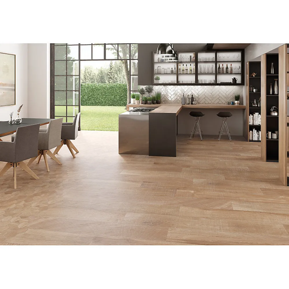Eiffel art construction Carrelage Sol Effet Bois<Carrelage sol / mur effet bois 20x120 cm ARTWOOD NATURAL(vendu par boite de 1.44m2)