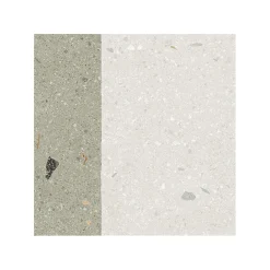 Eiffel art construction Carrelage Sol Effet Terrazzo<Carrelage sol / mur effet terrazzo 20x20 cm Croccante Granola Menta (vendu par boite de 1m2)