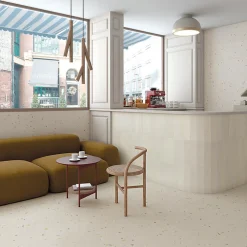 Eiffel art construction Carrelage Sol Effet Terrazzo<Carrelage sol / mur effet terrazzo 120x120 cm Croccante-R Tutti Frutti(vendu par boite de 1.44m2)
