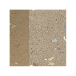 Eiffel art construction Carrelage sol / mur effet terrazzo 20x20 cm Croccante Eclair Nuez - Patchwork(vendu par boite de 1m2)- Carrelage Sol Effet Terrazzo