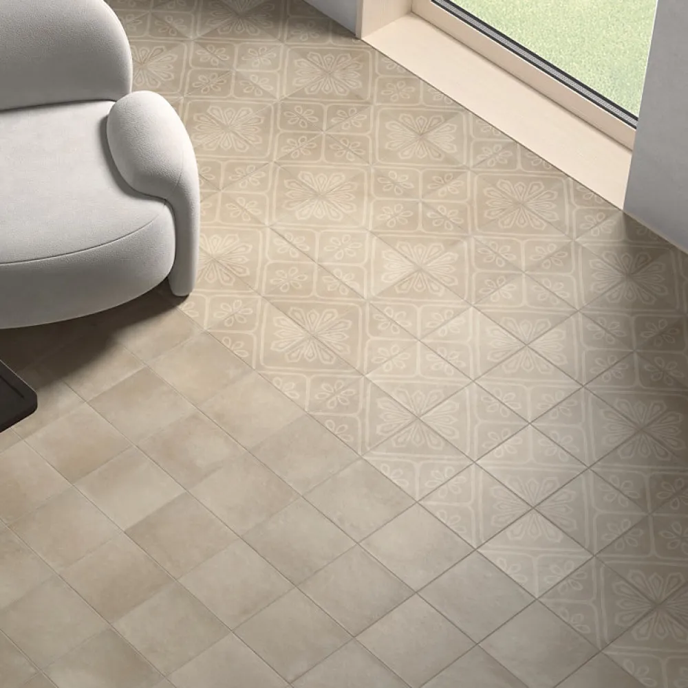Aelle Carrelage Carrelage Sol Pour Cuisine<Carrelage sol / mur effet ciment 20x20 cm TAUPE - ARES DECOR TAUPE