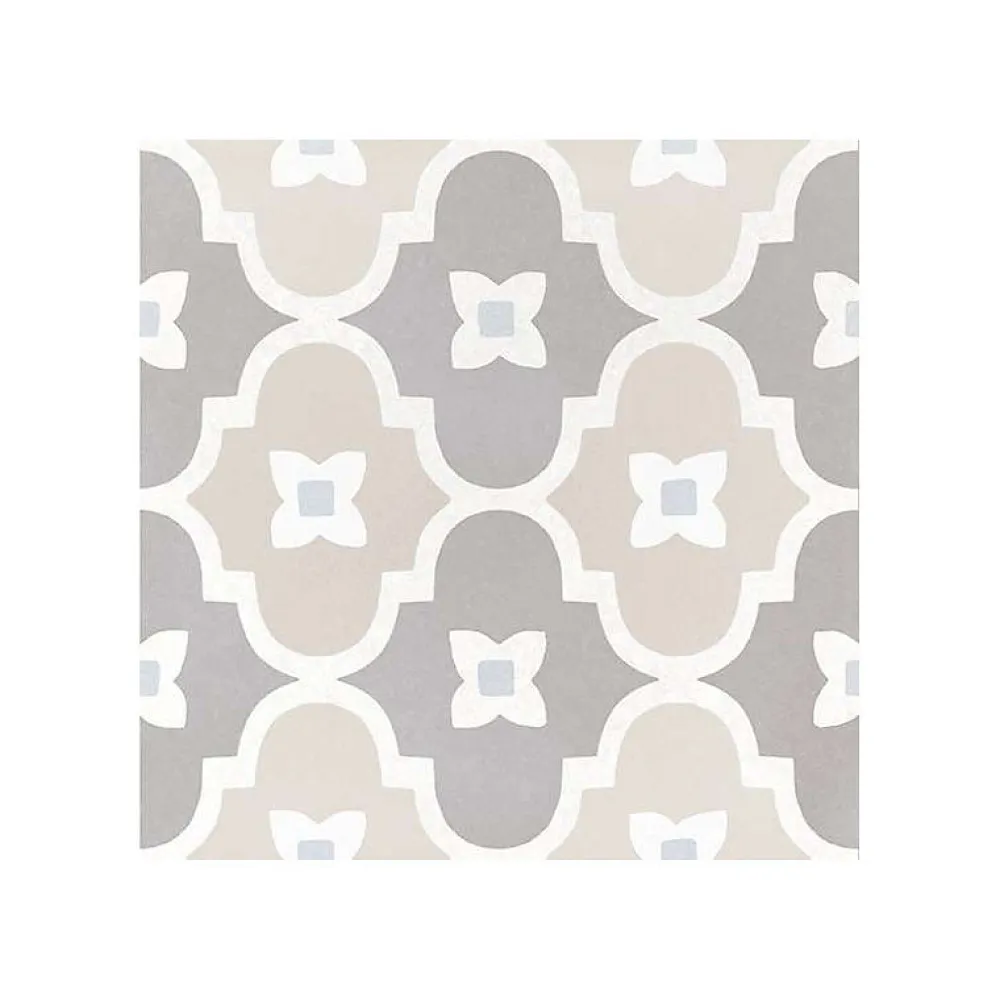 Eiffel art construction Carrelage sol / mur effet ciment 20x20 cm CAPRICE DECO BOWTIE PASTEL(vendu par boite de 1m2)- Carrelage Sol Pour Cuisine|Carrelage Sol Effet Carreaux De Ciment