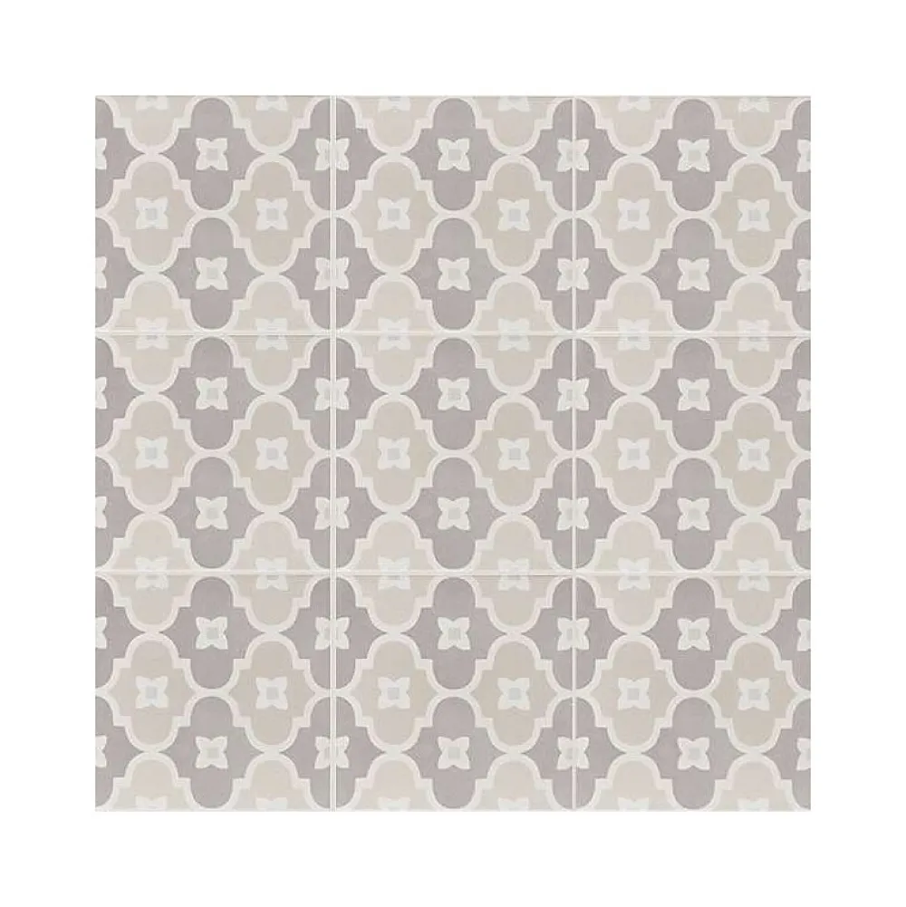 Eiffel art construction Carrelage sol / mur effet ciment 20x20 cm CAPRICE DECO BOWTIE PASTEL(vendu par boite de 1m2)- Carrelage Sol Pour Cuisine|Carrelage Sol Effet Carreaux De Ciment