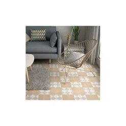 Eiffel art construction Carrelage sol / mur effet ciment 20x20 cm CAPRICE DECO CHESS PASTEL(vendu par boite de 1m2)- Carrelage Sol Effet Carreaux De Ciment|Carrelage Sol Pour Cuisine
