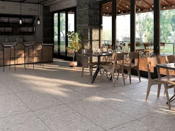 Limcaro Carrelage sol / mur effet Terrazzo CHALKY l.60 x L.120 cm Mat- Carrelage Sol Pour Salle De Bains|Carrelage Sol Pour Pièce À Vivre