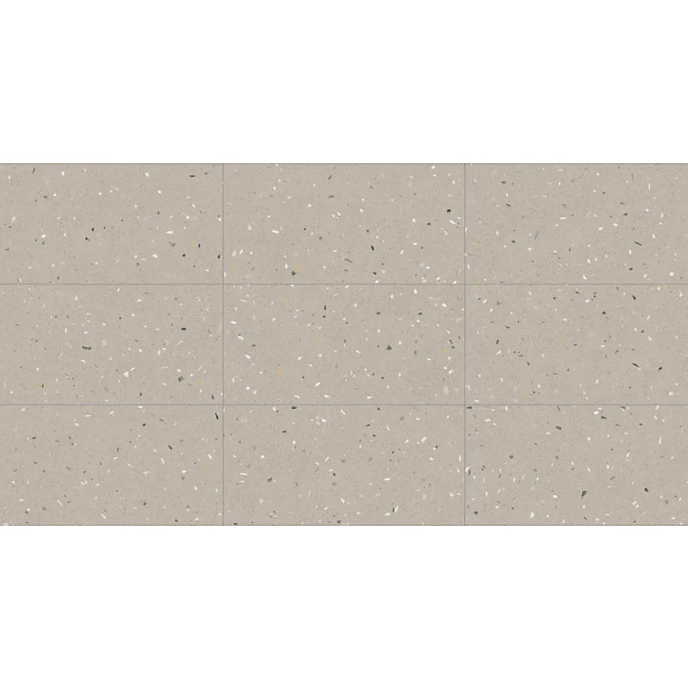 Eiffel art construction Carrelage Sol Effet Terrazzo<Carrelage sol / mur effet terrazzo 60x120 cm Croccante-R Sesamo(vendu par boite de 1.44m2)