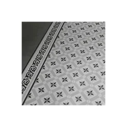 Aelle Carrelage Carrelage Sol Effet Carreaux De Ciment<Carrelage sol / mur effet ciment motif étoile 20x20 cm 1900 CALVET