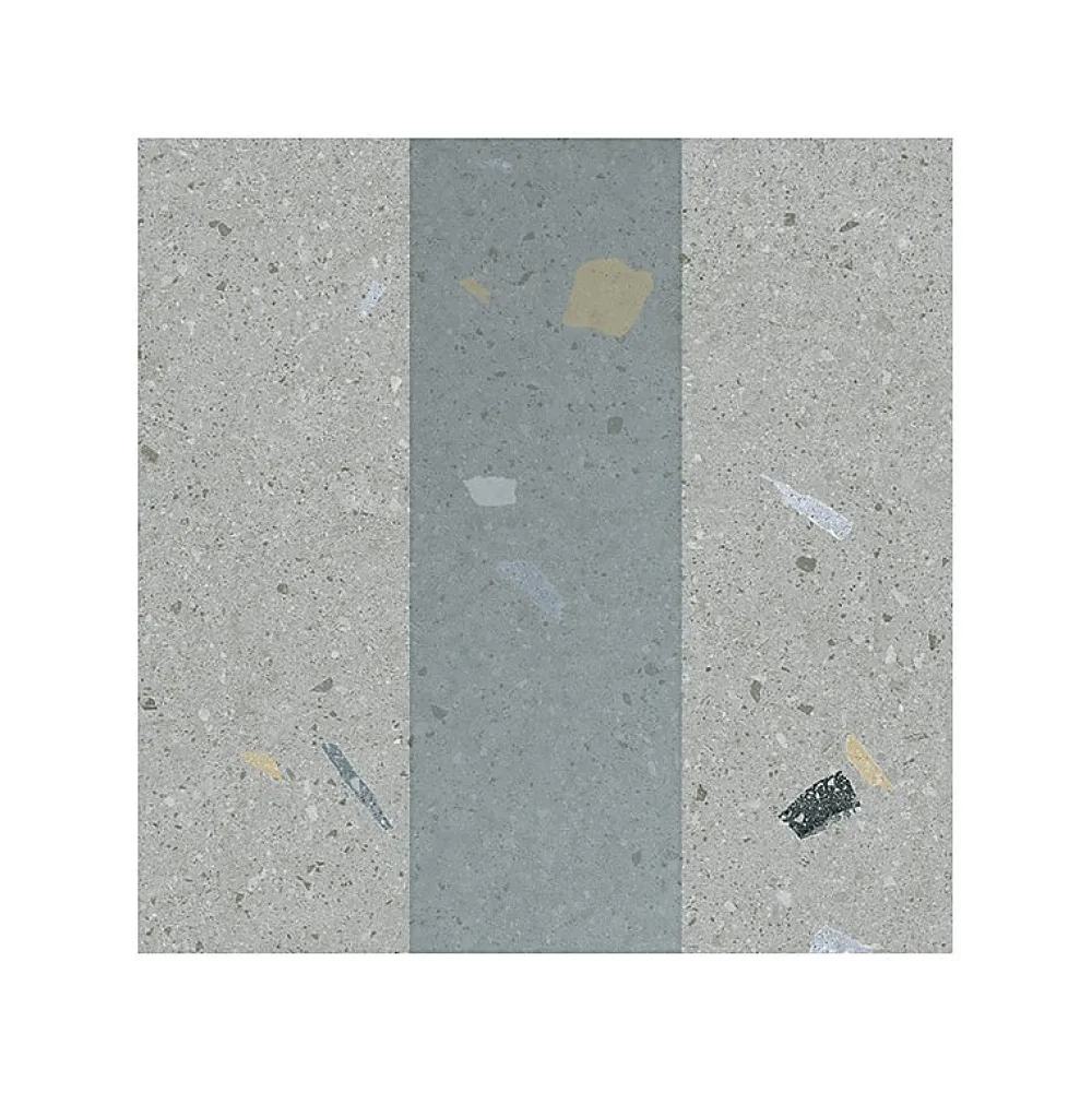Eiffel art construction Carrelage Sol Effet Terrazzo<Carrelage sol / mur effet terrazzo 20x20 cm Croccante Eclair Arandano -Patchwork(vendu par boite de 1m2)