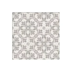 Aelle Carrelage Carrelage Sol Effet Carreaux De Ciment<Carrelage sol / mur effet ciment motif gris 20x20 cm ART NOUVEAU LA RAMBLA GREY