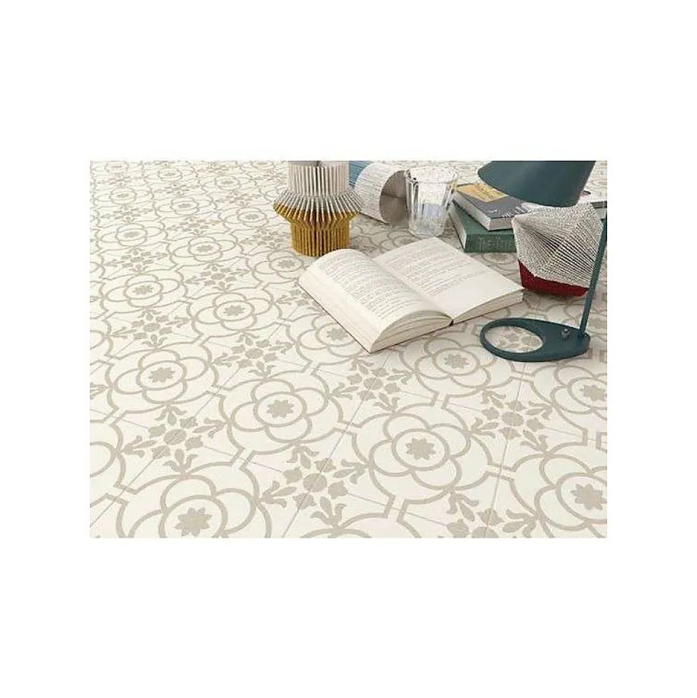 Aelle Carrelage Carrelage Sol Effet Carreaux De Ciment<Carrelage sol / mur effet ciment 20x20 cm SVENSKA BLOMKNOPP BONE