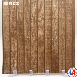 Aelle Carrelage Carrelage sol / mur effet bois bambou à relief 60x120 cm ARTWOOD RIBBON NUT- Carrelage Sol Pour Pièce À Vivre|Carrelage Sol Effet Bois